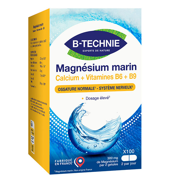 Magnésium + Calcium gélules