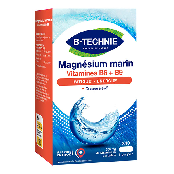 Magnésium Marin B6 gélules