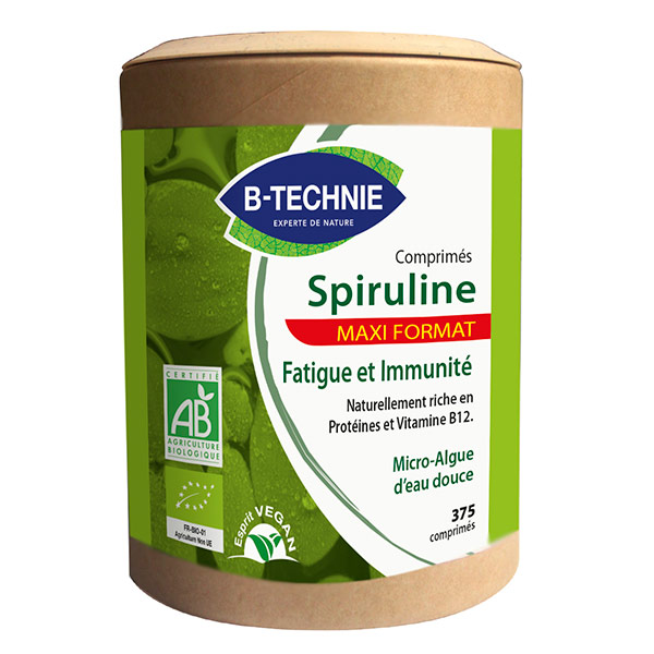 Spiruline grand format AB pilulier