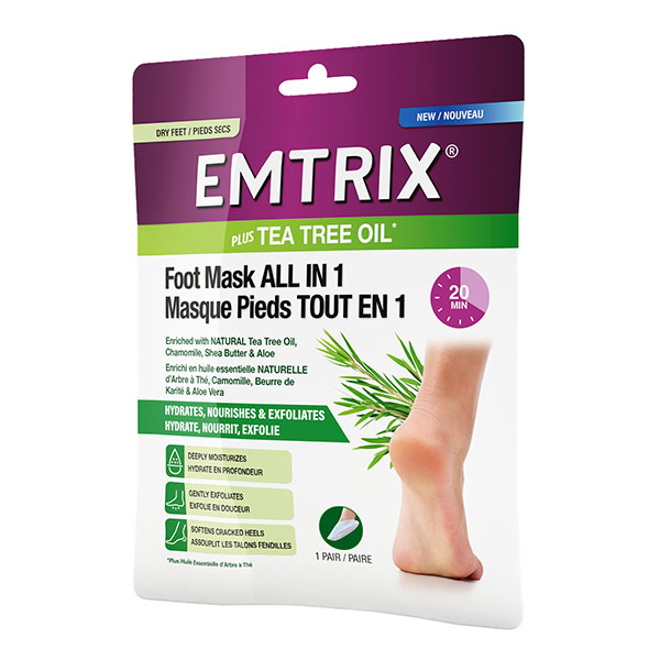 Masque Pieds - Arbre à thé - Tout en 1