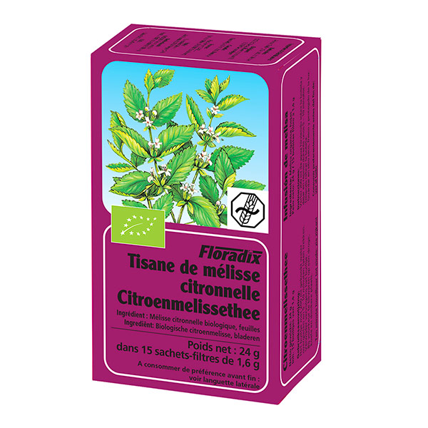 Tisane Floradix - Mélisse citronnelle AB